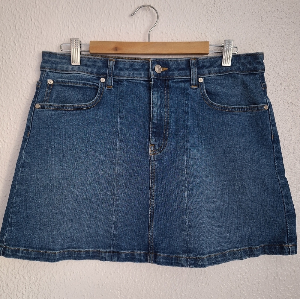 SCOOP Classic Denim Mini Skirt